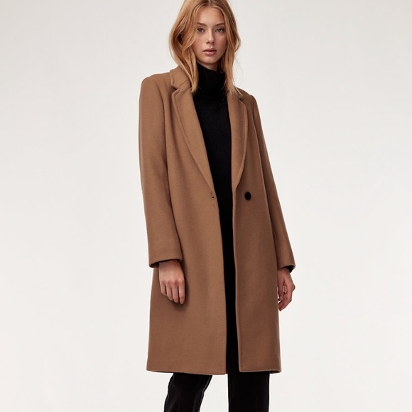 babaton camel coat